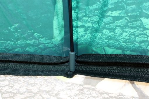 Umbrelă Delphin PVC cu Perete Lateral Extins 250cm - imagine 5