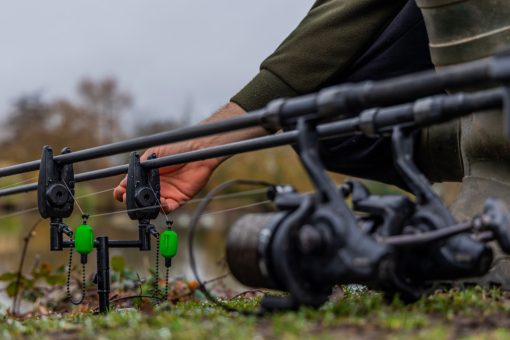 Fox Black Label Slim 2 Rod Buzz Bars (110mm - 125mm) - imagine 2