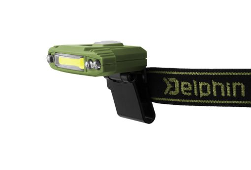 Delphin Lampa De Cap Reincarcabila