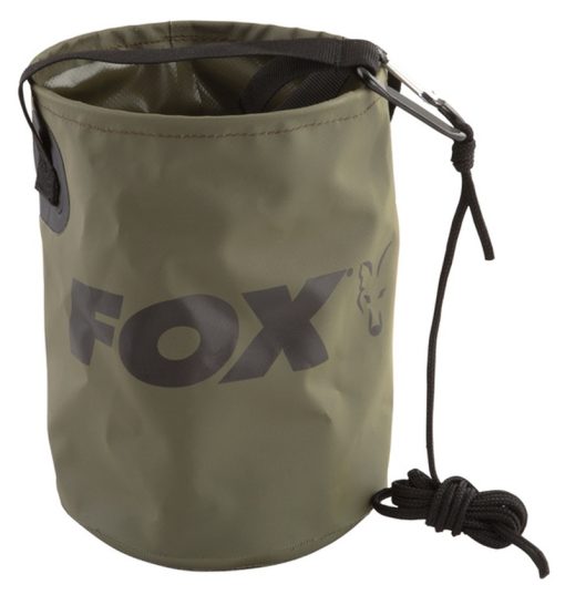 Fox Collapsable Water Bucket Inc Rope/Clip
