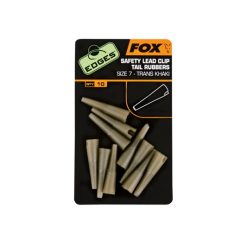 Fox Edges Leadclip Tail Rubber Kaki Size 7