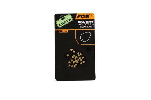 Fox Edges Hook Bead x 25 Size 2-6 Trans Khaki