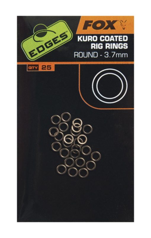 Fox Edges Kuro O Rings 3.7mm Large x 25pcs - imagine 2