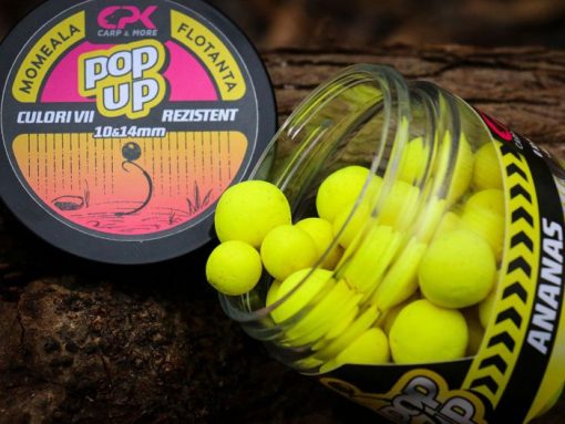Cpk Boilies Popup 10/14mm Ananas - imagine 2
