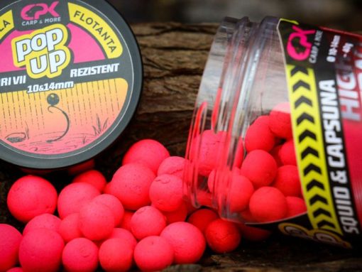 Cpk Boilies Popup 10/14mm Squid Capsuna - imagine 3