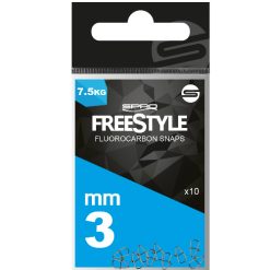 AGRAFE SPRO  FREESTYLE FAST FLUORO SNAPS 3.5MM - 10BUC