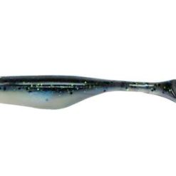 BASS ASSASSIN TURBO SHAD 4” / 10CM GREY GHOST