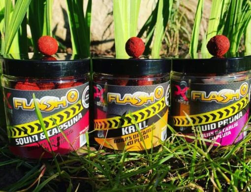 Boilies Carlig Cpk Flash Plus Squid Capsuna 16/20mm