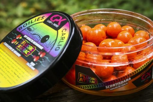 Boilies Carlig Cpk Fluoro Attract 160g Banana 16/20mm