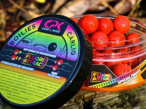 Boilies Carlig Cpk Fluoro Attract 160g Special Fruits 16/20mm