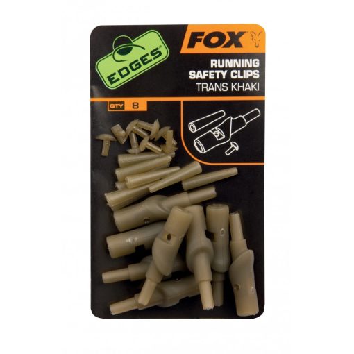 Fox Running Safety Clips Khakhi