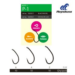 CARLIG HAYABUSA P1 NONREFLECT BLACK  NR.6 - 10BUC