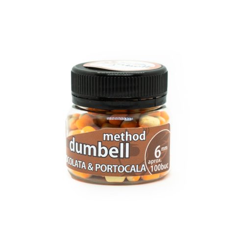 Addicted Method Dumbell 6mm Ciocolata Portocala