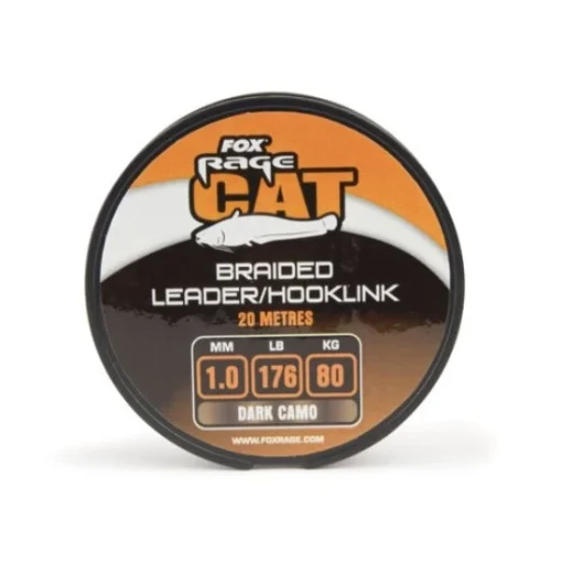 Rage Cat Braid Leader/Hooklink 20m  1.2mm 220lb