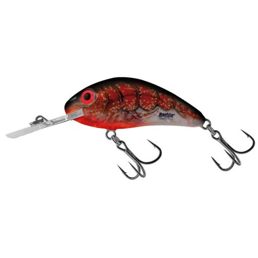 Vobler Salmo Hornet Rattlin 4,5cm Floating Clear Bleeding Craw
