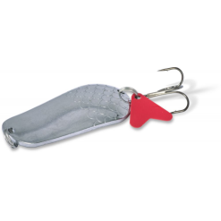 Lingura Oscilanta Zebco Z-Slide Silver/Red 6,6cm 20g