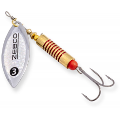 Lingura Rotativa Zebco Trophy Z-River Silver/Holo Silver Foil 6g No.1