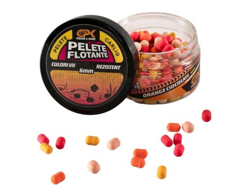 Cpk Pelete Flotante 6mm Ciocolata Portocala