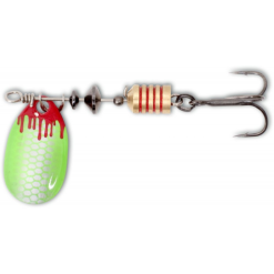 Quantum Magic Trout Bloody Spinner 3.6g 2,5cm Yellow Green