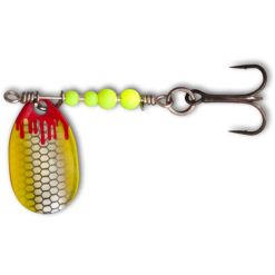 Quantum Magic Trout Bloody Ul Spinner 1.75g Pearl Yellow
