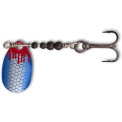 Quantum Magic Trout Bloody Ul Spinner 1.75g Silver Blue