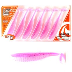 REINS S CAPE SHAD 8.9CM (3.5") - CLEAR PINK 6BUC