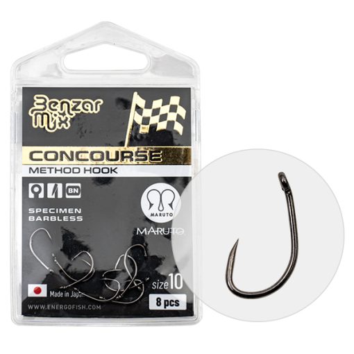Carlig Benzar Mix Concourse Method Barbless 14