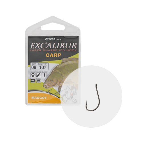 Excalibur Carlig Maggot Carp Nr.12