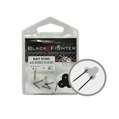 Black Fighter Bait Sting Dublu Cu Silicon 10mm
