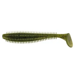 Rage Spikey Shad 9cm Uv Green Purple