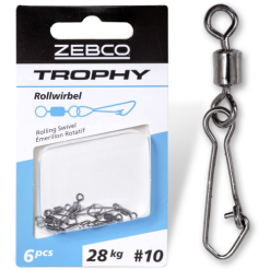 Zebco Trophy Rolling Swivel Hook No.8