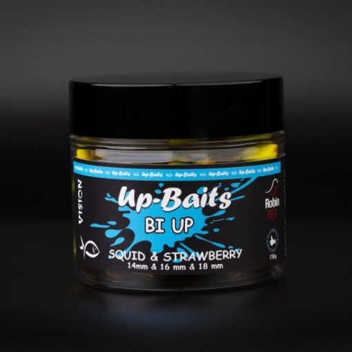 Boilies Carlig Up Baits Biup Critic Echilibrat 200g - Squid Strawberry