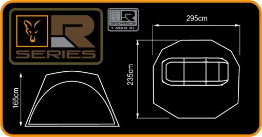 Fox R-Series 1 Man Xl Khaki Inc Inner Dome - imagine 2