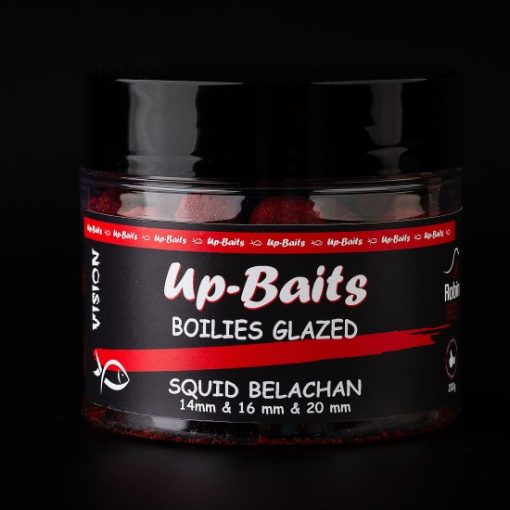 Up bait boilies carlig glazurat squid belachan