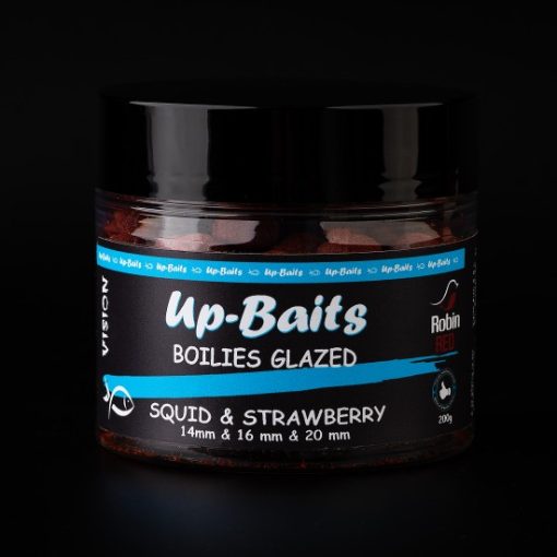 Boilies Carlig Up Baits Glazurate 200g - Squid Capsuna