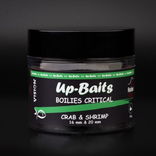 Boilies Carlig Up Baits Critic Echilibrat 150g - Crab Shrimp