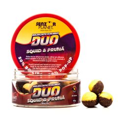 Boilies Carlig Senzor Duo 150g 16-20mm - Squid Pruna
