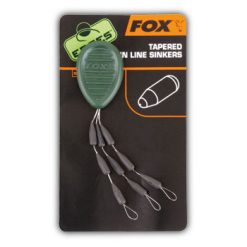 Fox Edges Tapered Mainline Sinkers x 9