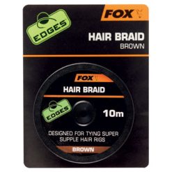 Fox Edges Hair Braid x 10m Brown