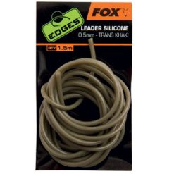 Fox Edges Leader Silicone 0.5mm Trans Khaki