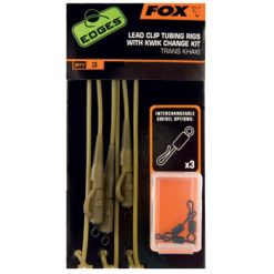 Fox Edges Trans Khaki Tubing Leadclips Rig
