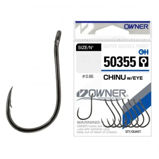 Carlig Owner 50355 No.1/0 Chinu With Eye