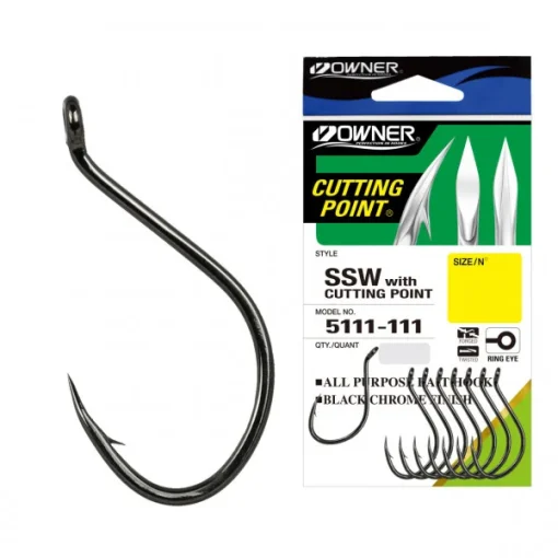 Carlig Owner 5111 No.5/0 Cut SSW