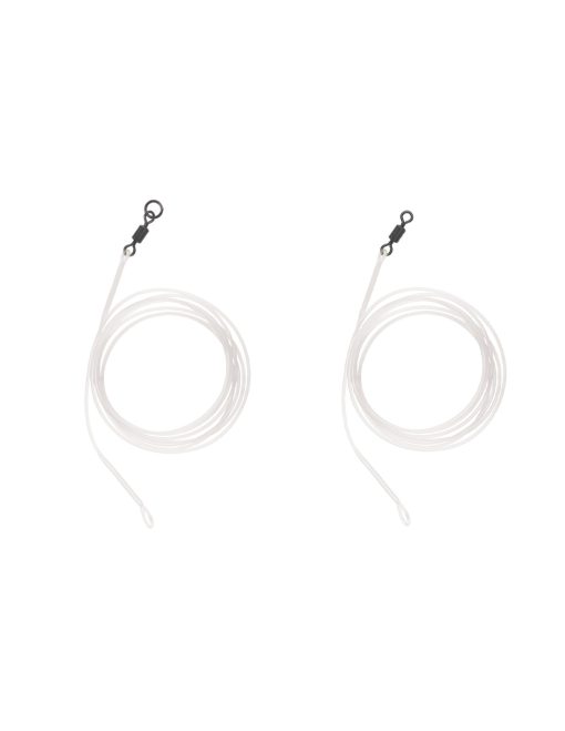 Carp Spirit Fluoro Leader Ring Swivel 35lb 100cm