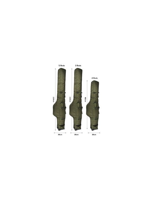 Carp Spirit Husa Magnum Multi Sleeves 3.90 3 Rods