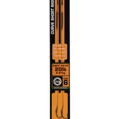 Fox Edges Curve Short 6 - 20lb Camotex Semi Stiff x 2