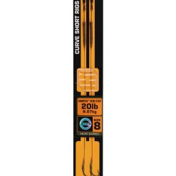 Fox Edges Curve Short 8 - 20lb Camotex Semi Stiff x 2
