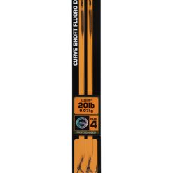Fox Edges Curve Short Fluoro D-rig 4 – 20lb Illusion x 2