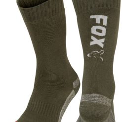 Fox Green / Silver Thermolite Long Sock 10-13 (eu 44-47)