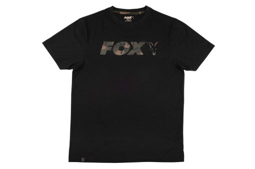 Fox Black/Camo Print T-shirt – M - imagine 5